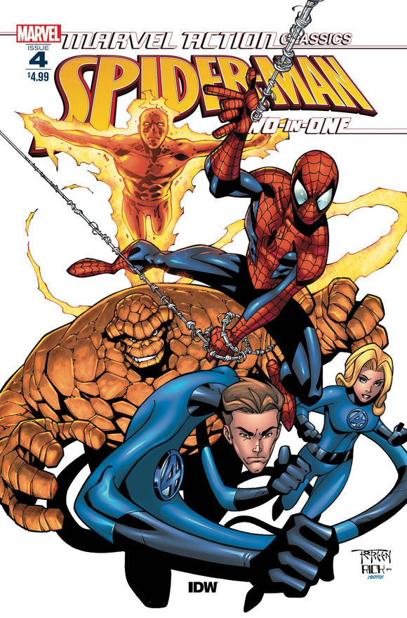 MARVEL ACTION CLASSICS SPIDER-MAN TWO IN ONE #4
