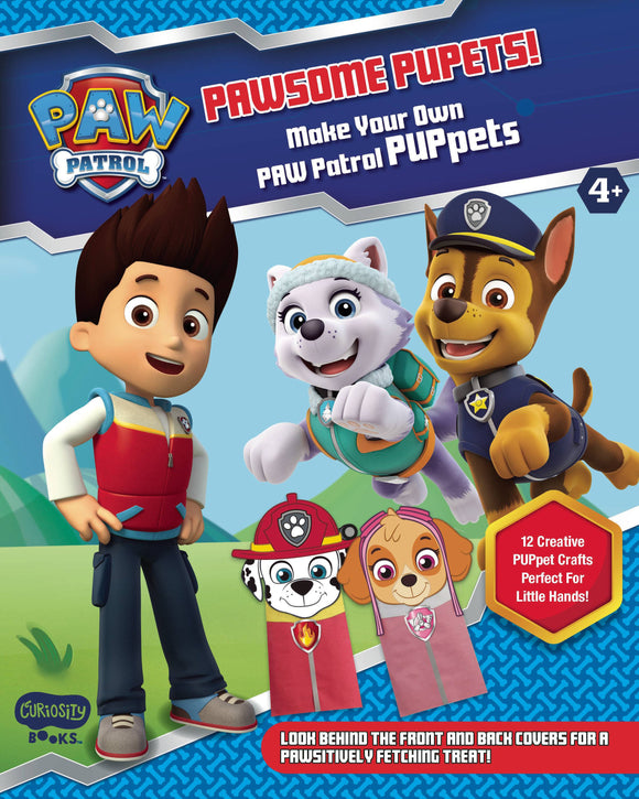 PAWSOME PUPPETS MAKE YOUR OWN PAW PATROL PUPPETS SC (C: 0-1-