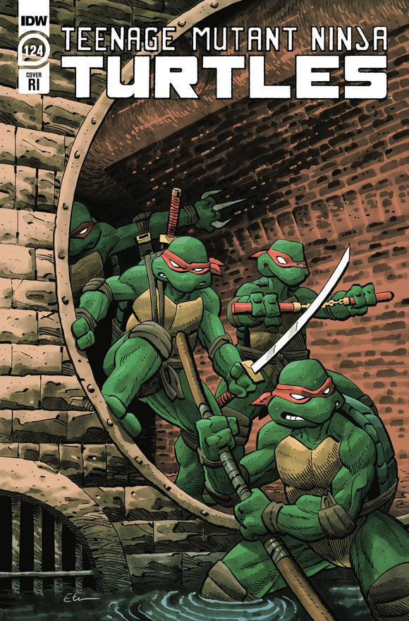 TMNT ONGOING #124 CVR C 10 COPY INCV YOUNG (NET) (C: 1-0-0)