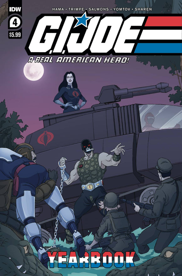 GI JOE A REAL AMERICAN HERO YEARBOOK #4