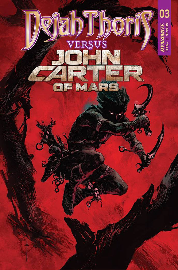 DEJAH THORIS VS JOHN CARTER OF MARS #3 CVR L FOC BONUS FIUMA