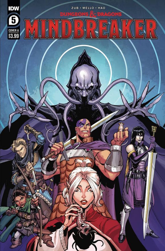 DUNGEONS & DRAGONS MINDBREAKER #5 (OF 5) CVR A DUNBAR (C: 1-