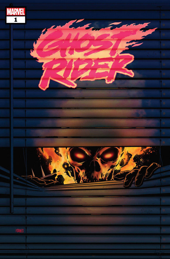 GHOST RIDER #1 FORNES WINDOW SHADES VAR