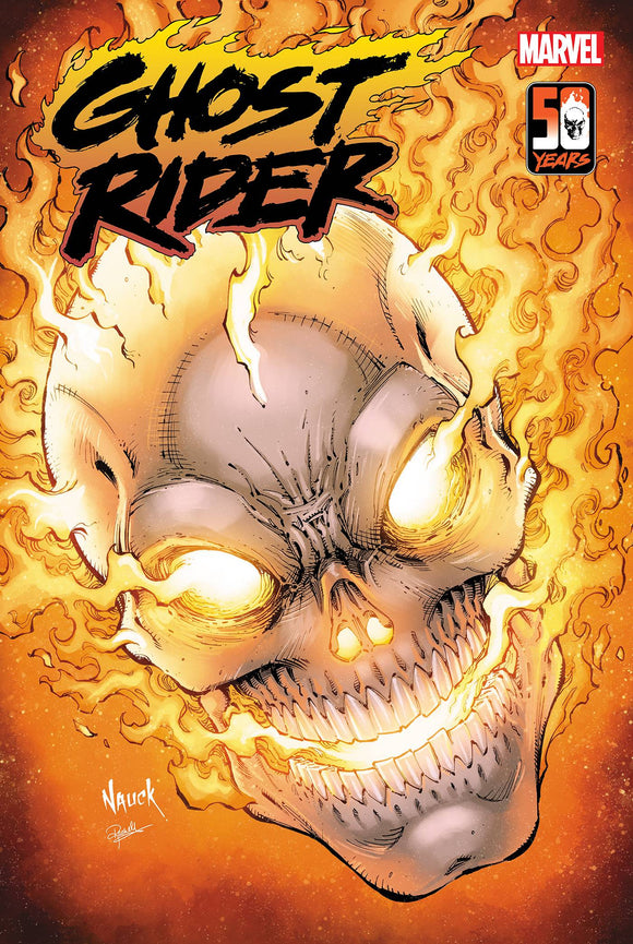 GHOST RIDER #1 NAUCK HEADSHOT VAR