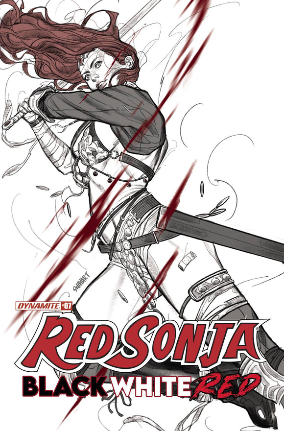 RED SONJA BLACK WHITE RED #7 CVR B SWAY