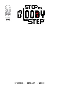 STEP BY BLOODY STEP #1 (OF 4) CVR C BLANK CVR