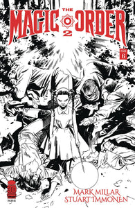 MAGIC ORDER 2 #6 (OF 6) CVR B IMMONEN B&W (MR)