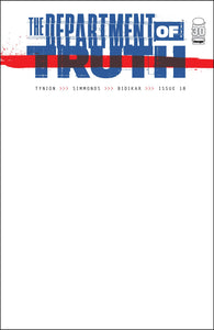 DEPARTMENT OF TRUTH #18 CVR B BLANK CVR (MR)