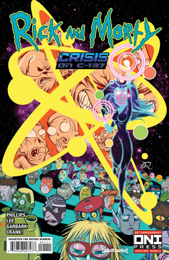 RICK & MORTY CRISIS ON C-137 #1 CVR A LEE