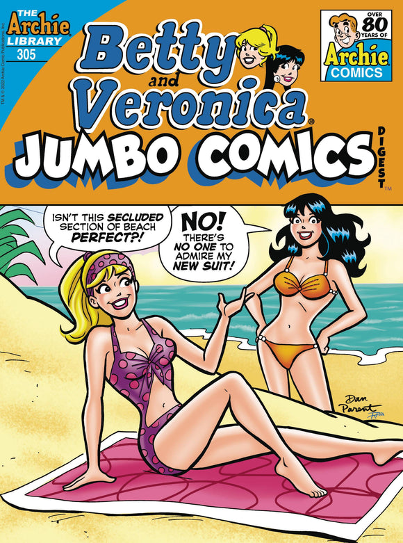BETTY & VERONICA JUMBO COMICS DIGEST #305