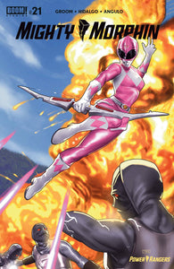 MIGHTY MORPHIN #21 CVR F FOC REVEAL VAR CLARKE (C: 1-0-0)