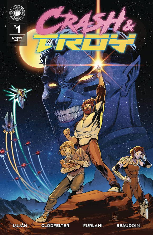 preorder CRASH & TROY #1 (OF 4) CVR B PARIS ALLEYNE