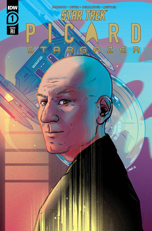 STAR TREK PICARD STARGAZER #1 CVR C 10 COPY INCV KANGAS (NET