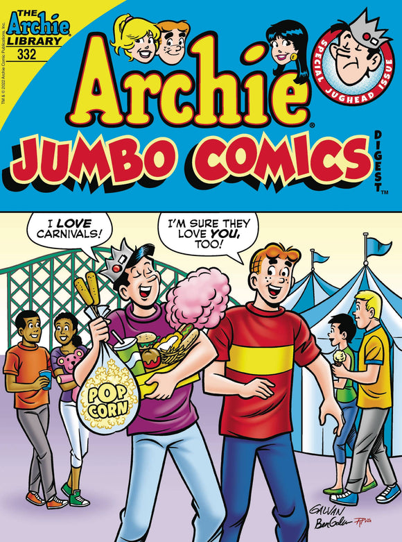 preorder ARCHIE JUMBO COMICS DIGEST #332