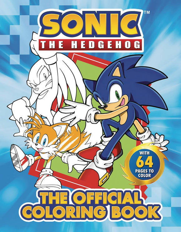 SONIC THE HEDGEHOG OFF COLORING BOOK (C: 0-1-1)
