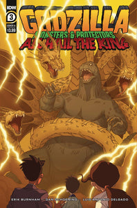 GODZILLA MONSTERS & PROTECTORS ALL HAIL KING #3 CVR A SCHOEN