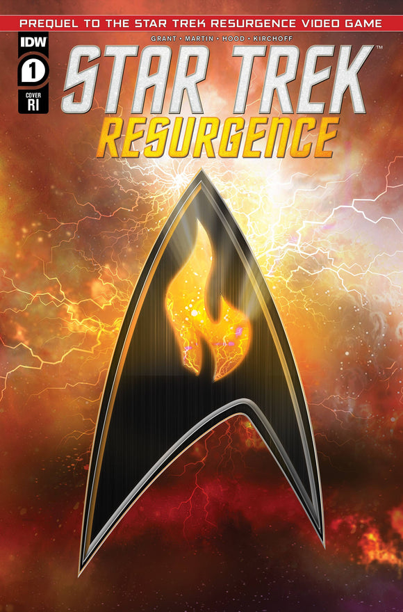 STAR TREK RESURGENCE #1 CVR C 10 COPY INCV GAME CVR (Net)