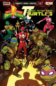 MMPR TMNT II #2 (OF 5) CVR A MORA (C: 1-0-0)