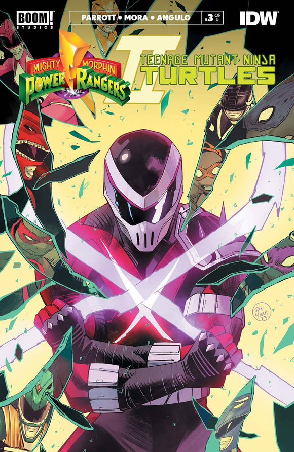 MMPR TMNT II #3 (OF 5) CVR A MORA