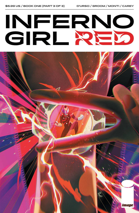 INFERNO GIRL RED BOOK ONE #3 (OF 3) CVR B MONTI MV