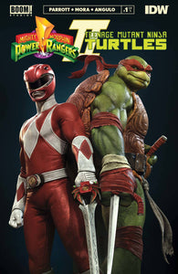 MMPR TMNT II #1 (OF 5) 2ND PTG GRASSETTI (C: 1-0-0)