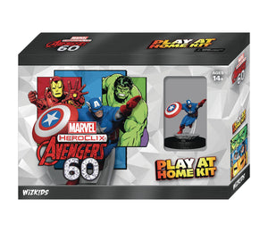 MARVEL HEROCLIX AVENGERS 60TH ANN PLAY AT HOME CAP AMERICA