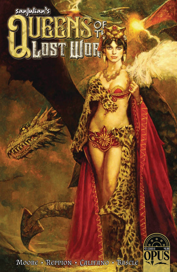 SANJULIAN QUEEN LOST WORLD #2 CVR B SANJULIAN