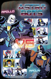 ASTROBOTS #5 (OF 5) CVR B BURCHAM FIGHTING GAME VAR (MR)