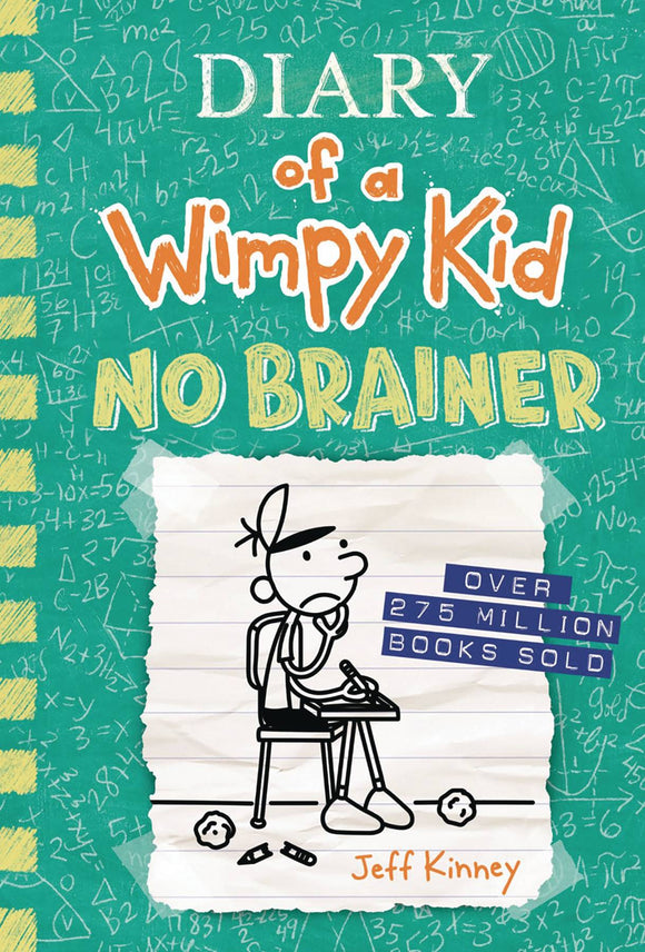 DIARY OF A WIMPY KID HC VOL 18 NO BRAINER