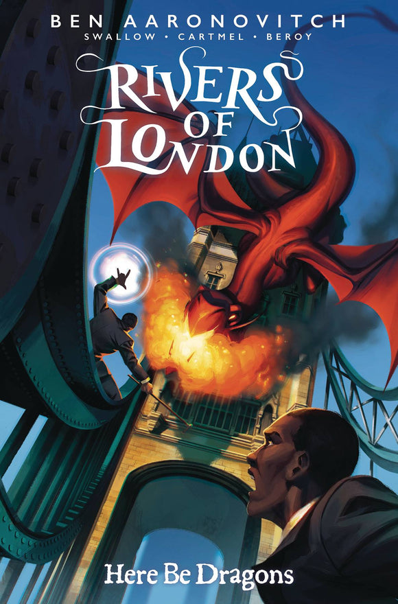 RIVERS OF LONDON HERE BE DRAGONS #4 (OF 4) CVR A GLASS