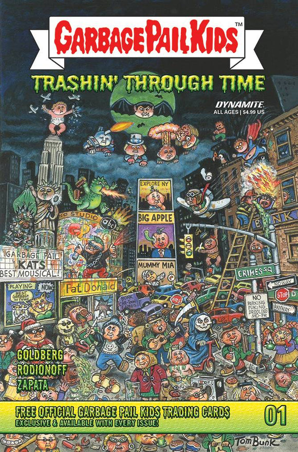 GARBAGE PAIL KIDS THROUGH TIME #1 CVR A BUNK