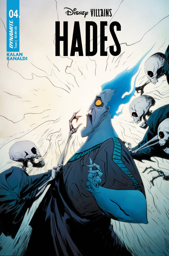 DISNEY VILLAINS HADES #4 CVR B LEE