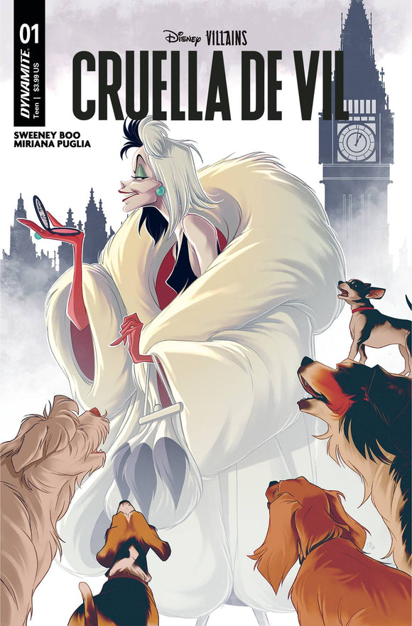 DISNEY VILLAINS CRUELLA DE VIL #1 CVR A BOO