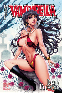 VAMPIRELLA DEAD FLOWERS #3 CVR B TURNER