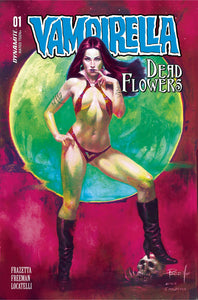 VAMPIRELLA DEAD FLOWERS #1 CVR T FOC PARRILLO ULTRAVIOLET