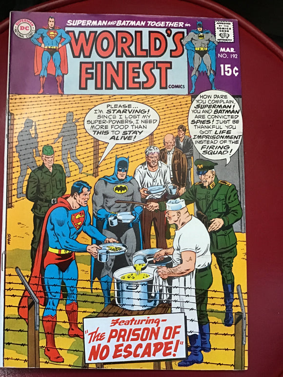 Worlds Finest Comics #192
