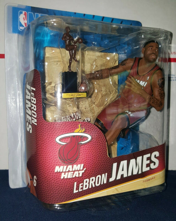 McFarlane LeBron James Miami Heat MVP Trophy Variant