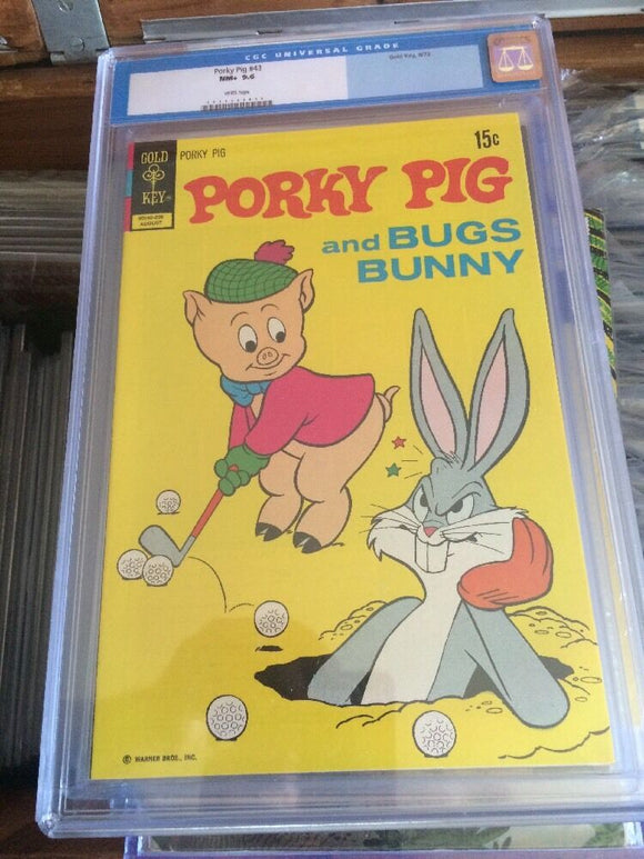 Porky Pig #43 CGC 9.6 White Pages