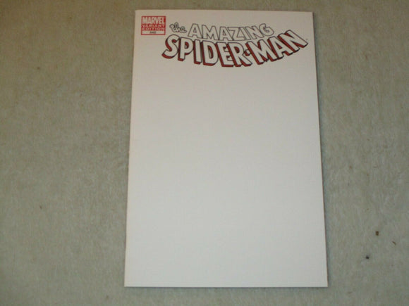AMAZING SPIDER-MAN #648 BLANK COVER BIG