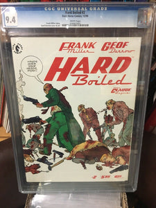 HARD BOILED #2 CGC 9.4 Frank Miller & Geof Darrow!(Dark Horse comics)