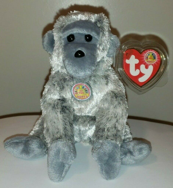 Ty Beanie Baby - VIRUNGA the Monkey (June 2003 BBOM) MINT with MINT TAGS