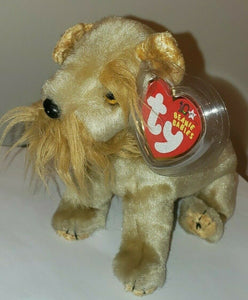 Ty Beanie Baby - SCHNITZEL the Dog (6 Inch) MINT with MINT TAGS