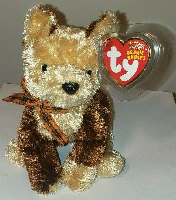 Ty Beanie Baby - FIDGET the Dog (5.5 Inch) MINT with MINT TAGS