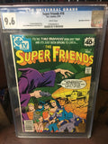 Super Friends #18 CGC 9.6 1979 White Pages