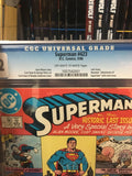 Superman #423 cgc 9.6 1986