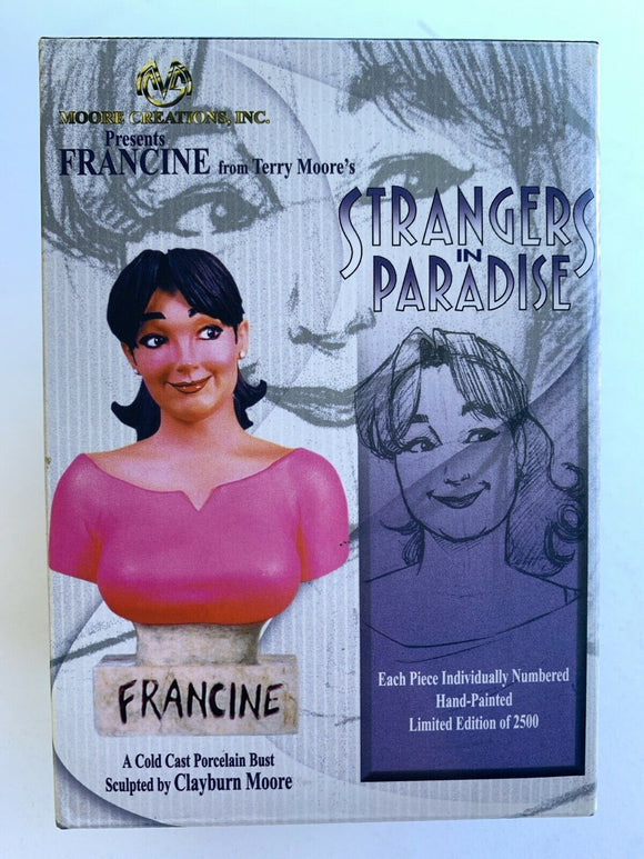 Strangers In Paradise Francine Bust Figure Rare