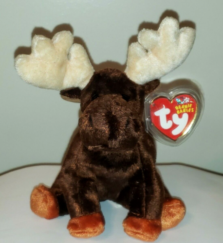 Ty Beanie Baby - ZEUS the Moose (6.5 Inch) MINT with MINT TAGS