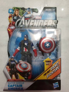 Marvel Avengers Super Shield Captain America 4" inch figure