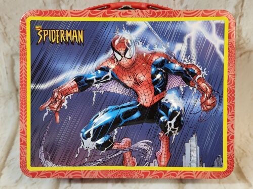 Vintage Spider-Man Lunch Box Tin Box Company 2001